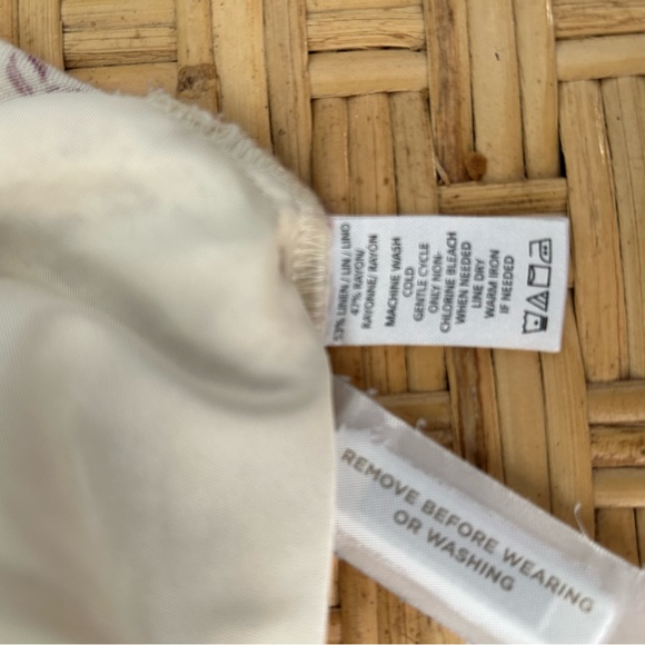 LOFT skirt linen blend with pockets small - Picture 4 of 4